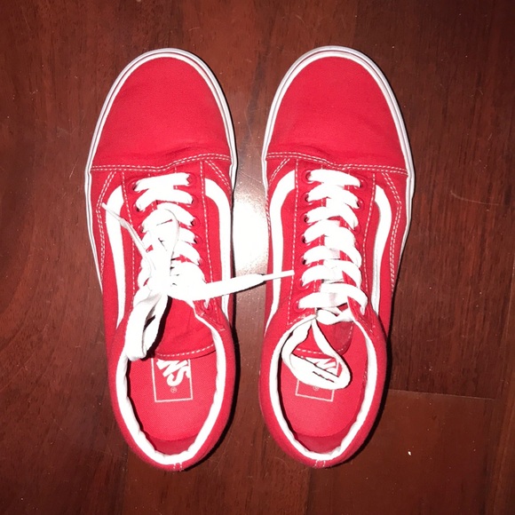 Vans Shoes - Red Old Skool Vans